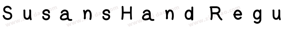 SusansHand Regular字体转换